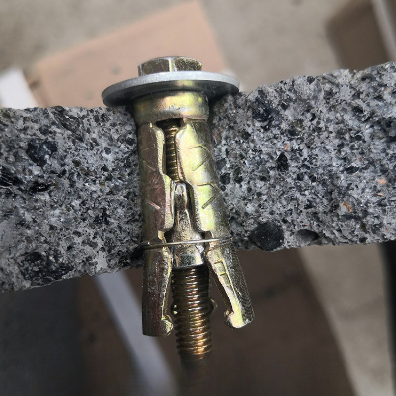 膨胀螺栓空心砖泡沫砖多孔砖老红砖土坯墙大理石幕墙膨胀螺丝献学