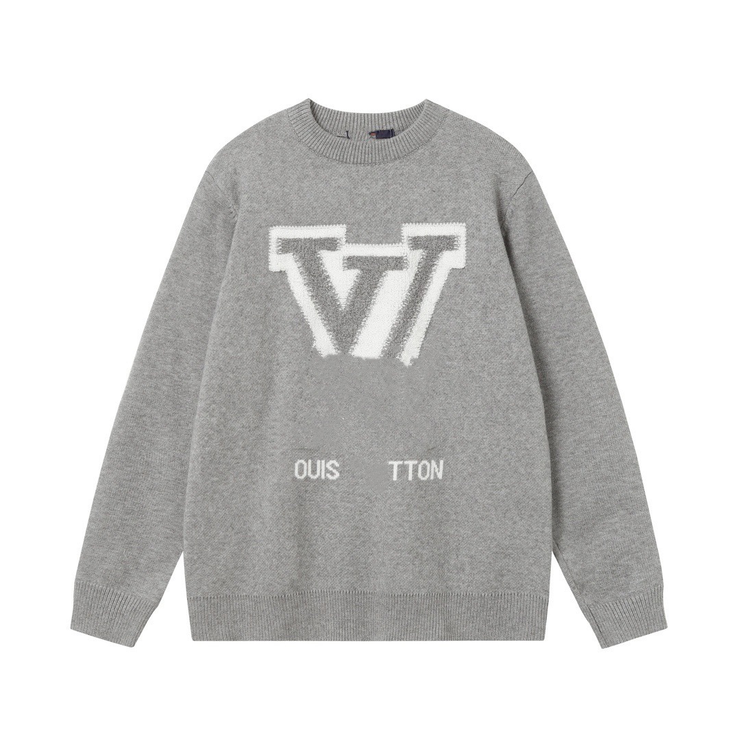 천장 독 홈 버전 당나귀 홈 새로운 스키 시리즈 INTARSIA CREWNECK 로고 남성과 여성의 니트 베이스 스웨터