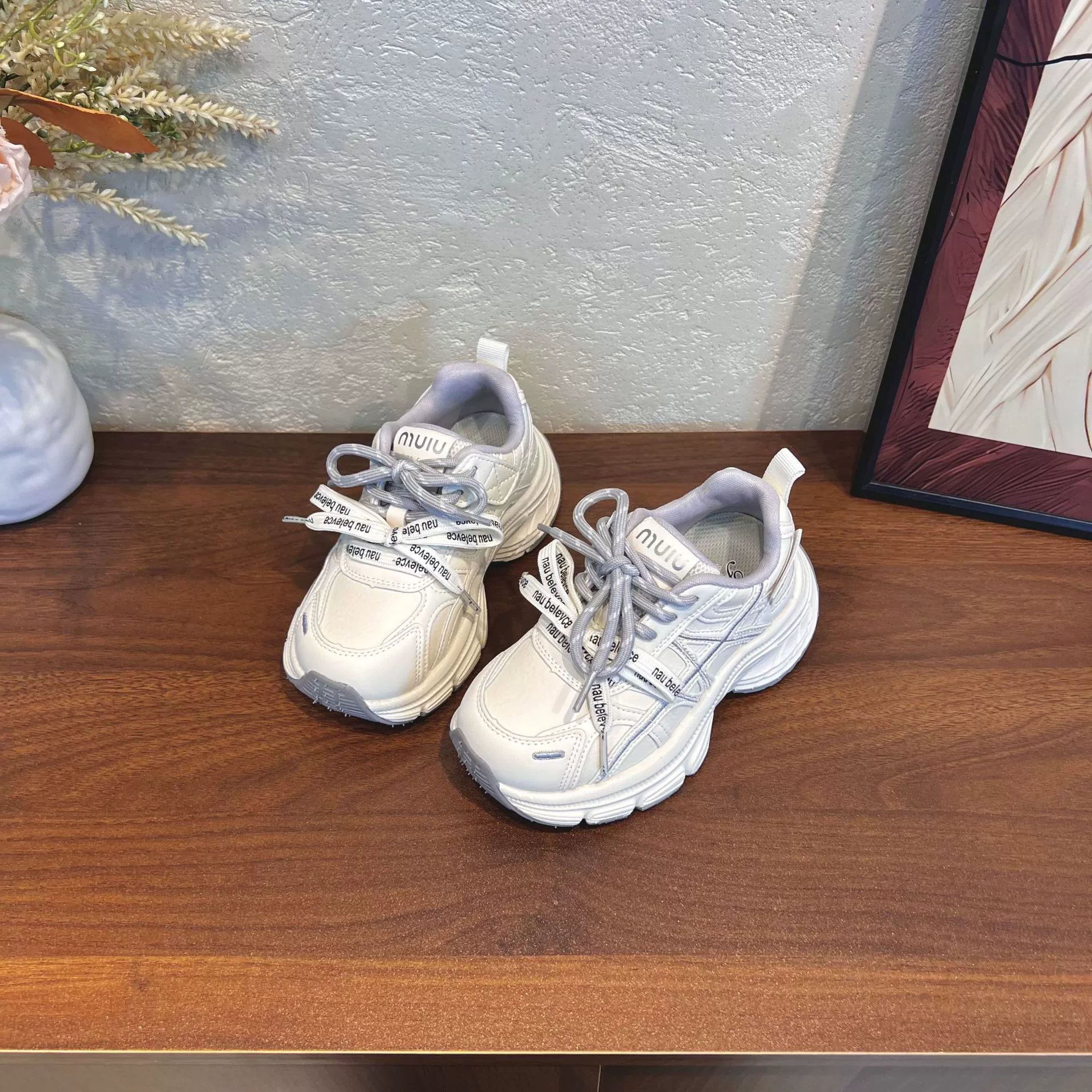 26 паровая новые детские стильные цветными блоками кроссовки-«dad shoes», удобные и дышащие спортивные кроссовки для мальчиков и девочек, стиль ins повседневная обувь