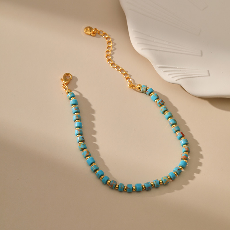 Fashion Round Copper Bracelets 1 Piece