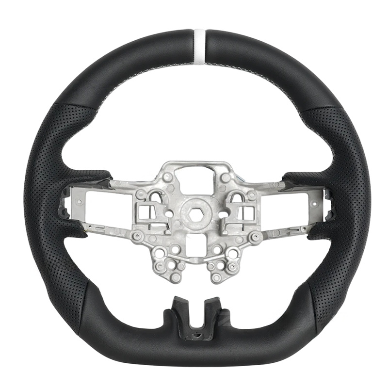 Suitable for Ford Mustang Gt300 2018-2023 Leather Steering Wheel Base with Original Logo