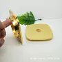 电镀颜色圆形蜡烛瓶盖