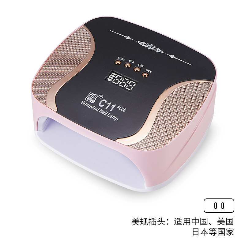 Lámpara de manicuras de alta potencia 188W tienda de manicuras transfronteriza especial de manicuras de luz de terapia de almacenamiento de energía de diamante tipo de lámpara de pegamento de manicuras