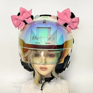 Helmet Decoration Bow Three-dimensional Cat Ear Helmet Accessories