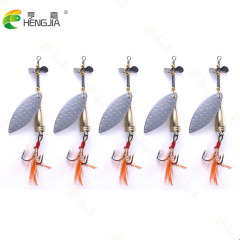 HENG JIA cross-border supply fishing sequins outdoor fishing supplies wholesale metal rotating sequins fake bait