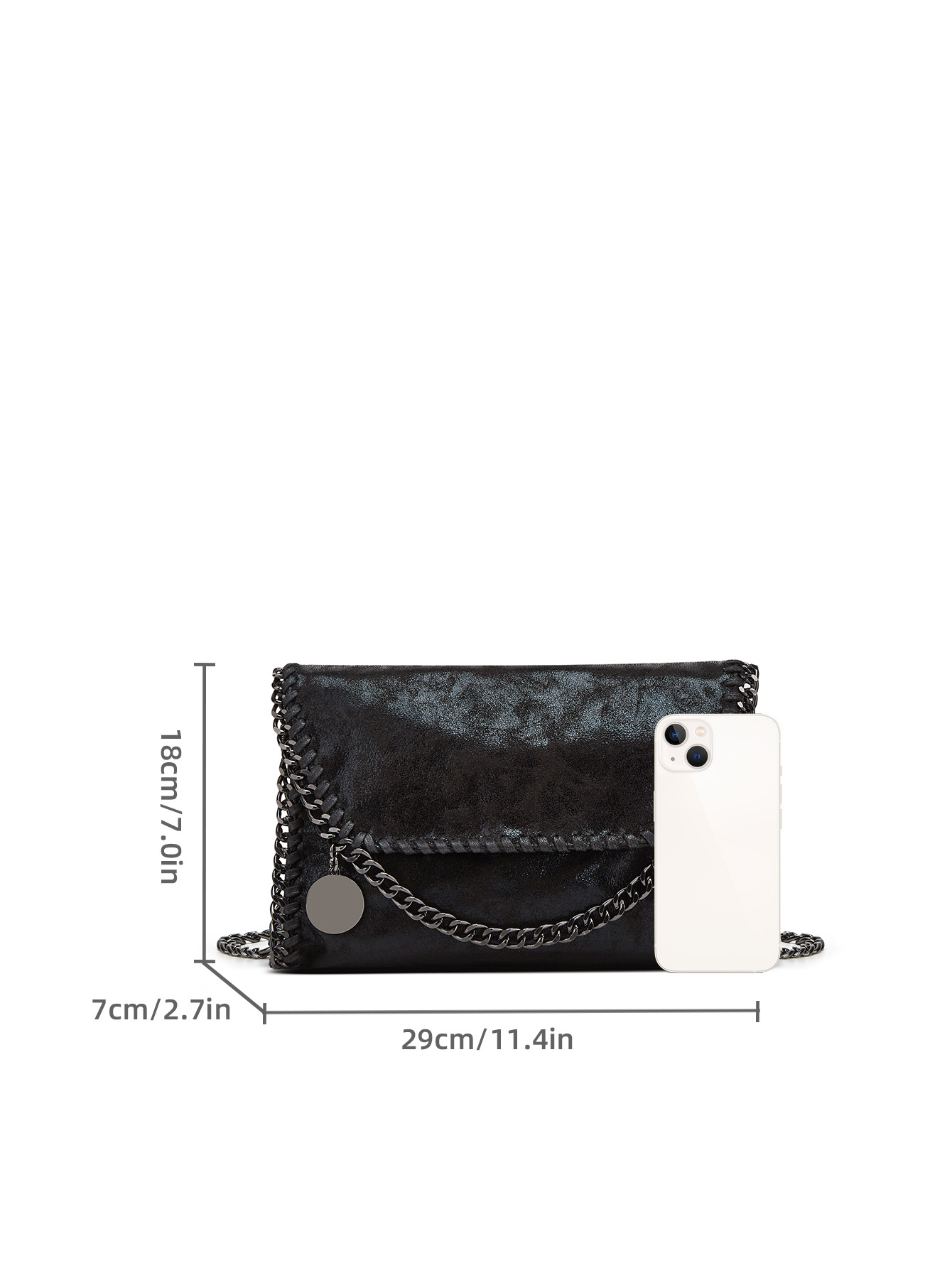 360g Weight Polyester Cotton Lining Material Zipper Closure Type Single Shoulder Strap Strap Type Shoulder Bag Bags Type Casual, Party, Street Occasion Polyester Material Solid Color Pattern All Seasons Season Women's Gender Elegant, Streetwear Style Square Shape Small Size Women's Small Polyester Solid Color Elegant Streetwear Square Zipper Shoulder Bag 20