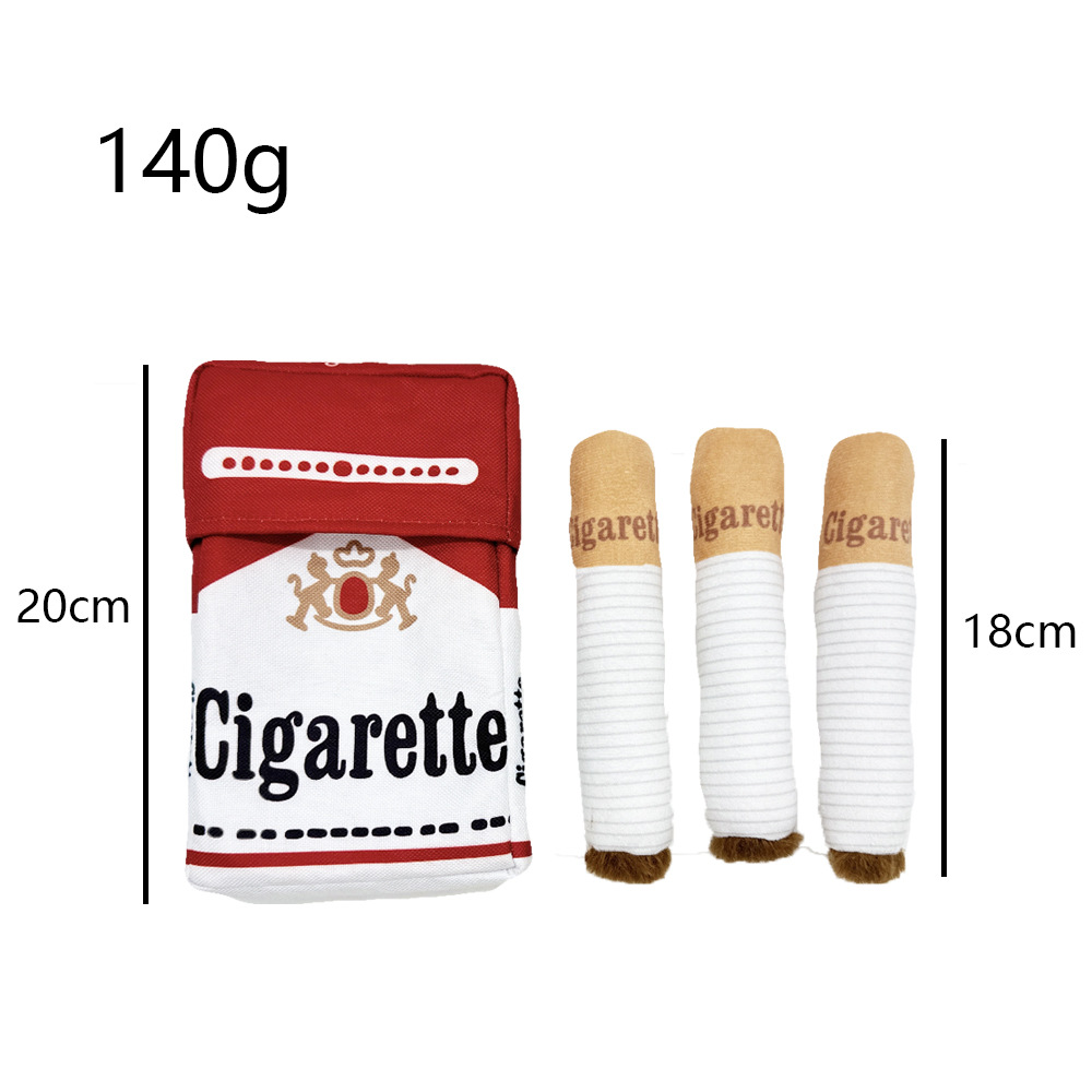 Productos para mascotas transfronterizos con cajas de cigarrillos, juguetes de voz para perros, juguetes para perros, mascotas, juguetes para perros, mascotas, mascotas