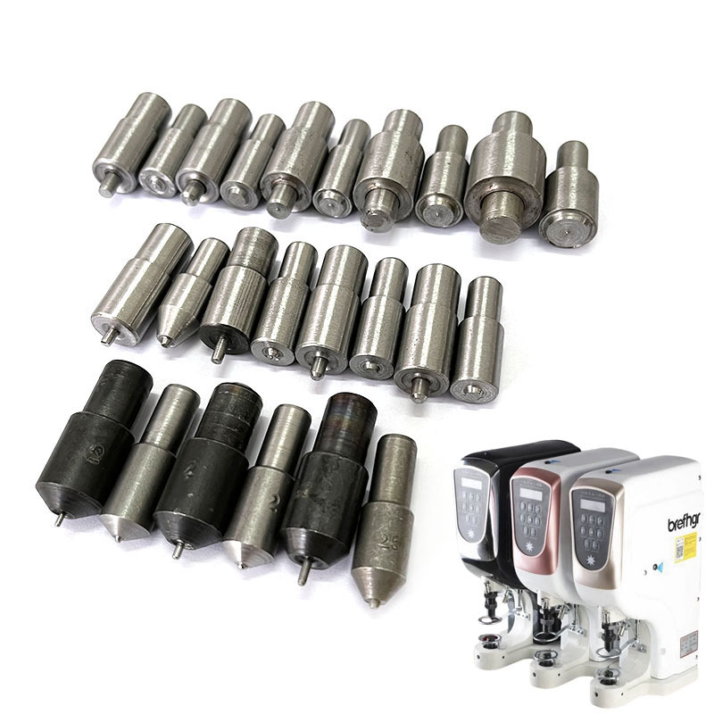 现货圆边鸡眼扣电动机模具大白扣打扣机安装机打气眼配件卷边磨具