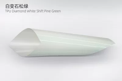 Change Series Car Tpu Color-Changing: Car paint protective film - white-to-diamond-pine-green-75mil-five-year-warranty