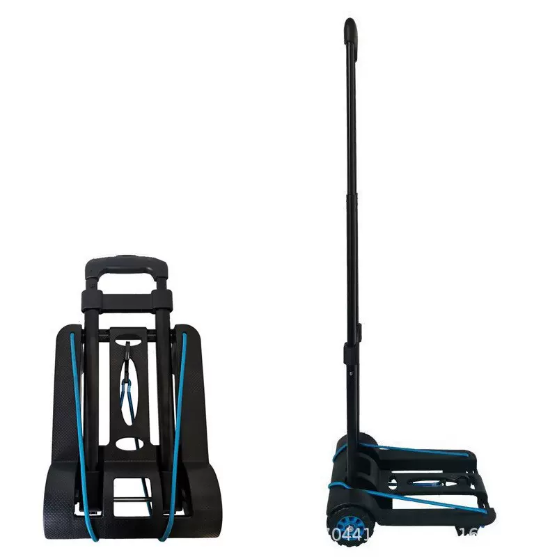 耐用取快递小拉车折叠家用便携拉货搬运行李拉杆车重物搬运手推车