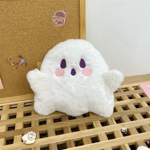 2024 New Ghost Cute Cartoon Fashion Casual Easiest for Match Crossbody Bag Ins Small Bag Mobile Phone Bag