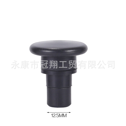12.5mm Muscle Relaxer Foam Roller Gun Head Household Fitness Massage Stick Metal ABS PP Massage Head Accessory