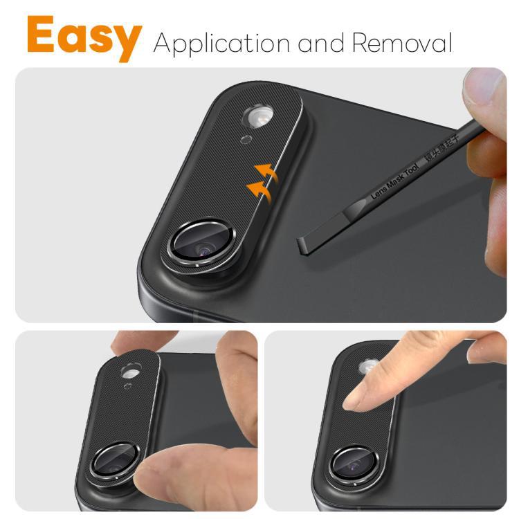 NORTHJO CD Armour Protector de lente integral para iPhone Air