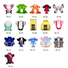 跨境专供美甲纸托法式光疗延长甲工具 美甲蝴蝶马蹄长方纸托100片