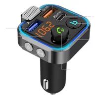 P5 автомобильный Bluetooth-приемник MP3-плеер автомобильный U-диск музыкальный передатчик без потерь автомобильное зарядное устройство Быстрая зарядка