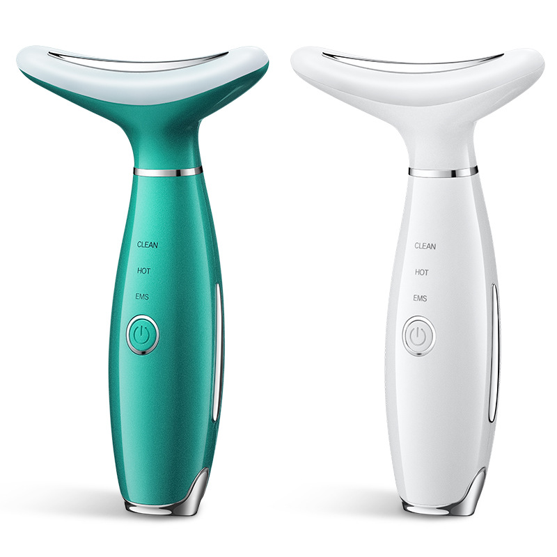 Transfronterizo nuevo levantamiento y apriete de las mujeres compresa caliente cuello instrumento de belleza Cuidado del cuello eliminación de arrugas y rejuvenecimiento de la piel instrumento de belleza masajeador image 7