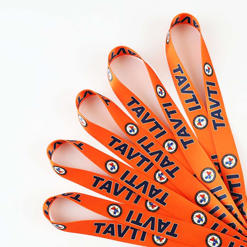 Inventario de nuevo cartón de trabajo colgante doble cara impresión de serigrafía LOGO cuerda de teléfono móvil cuello colgante de transferencia térmica cuello colgante al por mayor