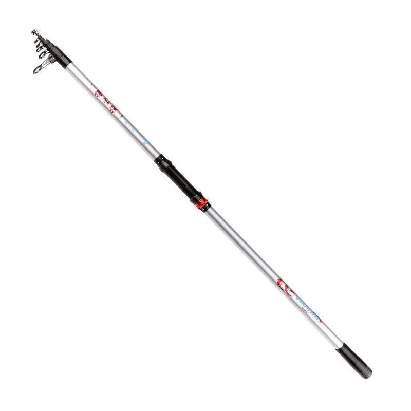 Nueva caña de pescar de carbono varilla de lanzamiento de largo alcance 3,6 m 4,5 m 3,9 M 3,6 m ancla caña de pescar 7-capa de tela de carbono artes de pesca