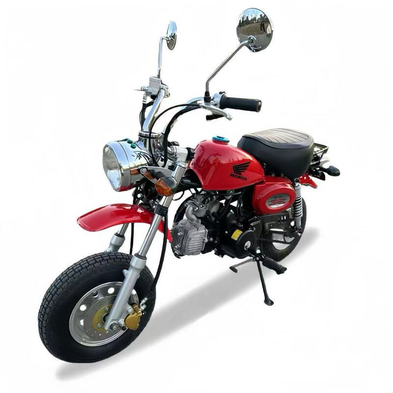 70-150Cc Two-Wheeled Mini Motorcycle Customized Adult Gasoline Four-Stroke Small Off-Road Retro Motorcycle Cycling