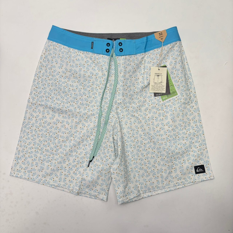 Quiksilver Cross-Border Original Men's Swim Shorts Quick-Dry Beach Shorts Casual Loose Shorts Suitable for Water Activities and Surfing
