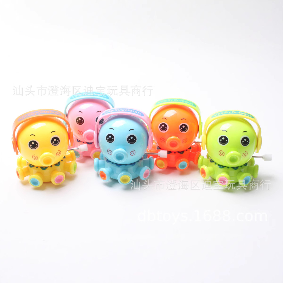 7.6cm Winding Octopus 100MM Gashapon Toy Gift