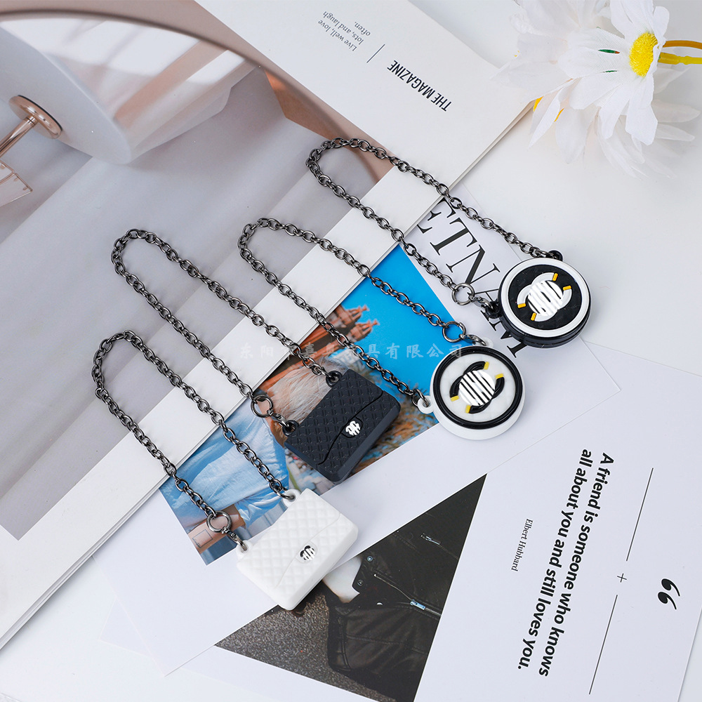 In-Stock Labubu Doll Clothes Accessories Chanel-Style Crossbody Bag Dollhouse Accessories Labubu Clothes Scene Small Decorations