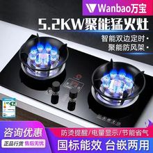 燃气灶双灶家用天然气灶液化气灶猛火煤气灶大火力炉一件包邮