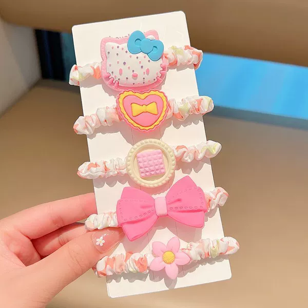 Super cute cat five-piece set