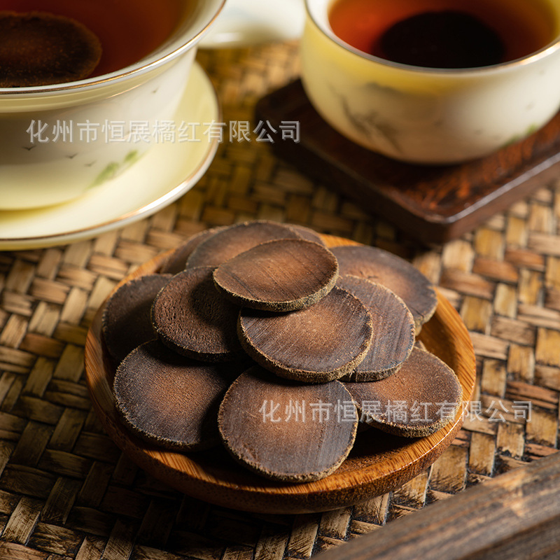 Huazhou Ju Hong Dried Tangerine Peel Slices 180g Traditional Herbal Tea Slices from 25 Year Old Trees key features