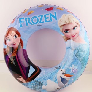 Factory Direct Supply of New Genuine Authorized Children's Water Inflatable Swimming Ring Ice and Snow Cartoon Pattern Armpit Ring Wholesale