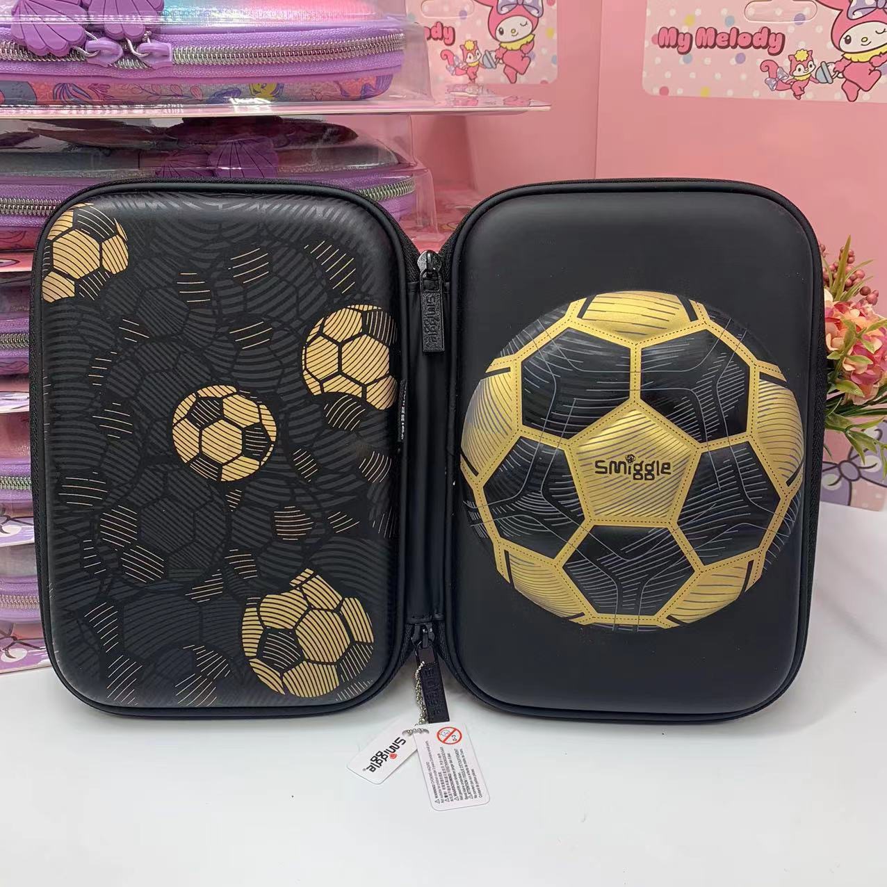 Australia caja de papelería smiggle para estudiantes de primaria y secundaria caja de lápices de gran capacidad para niños EVA caja de lápices grande de imagen tridimensional 3D