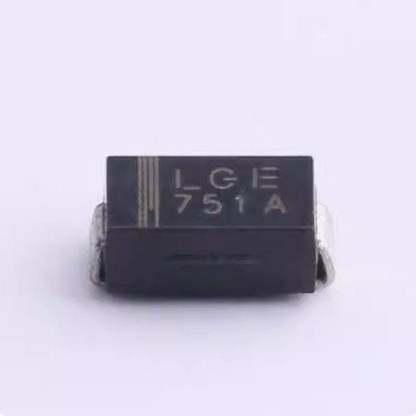 1SMA4751A 稳压二极管 丝印751A 贴片二极管 SMA DO-214AC