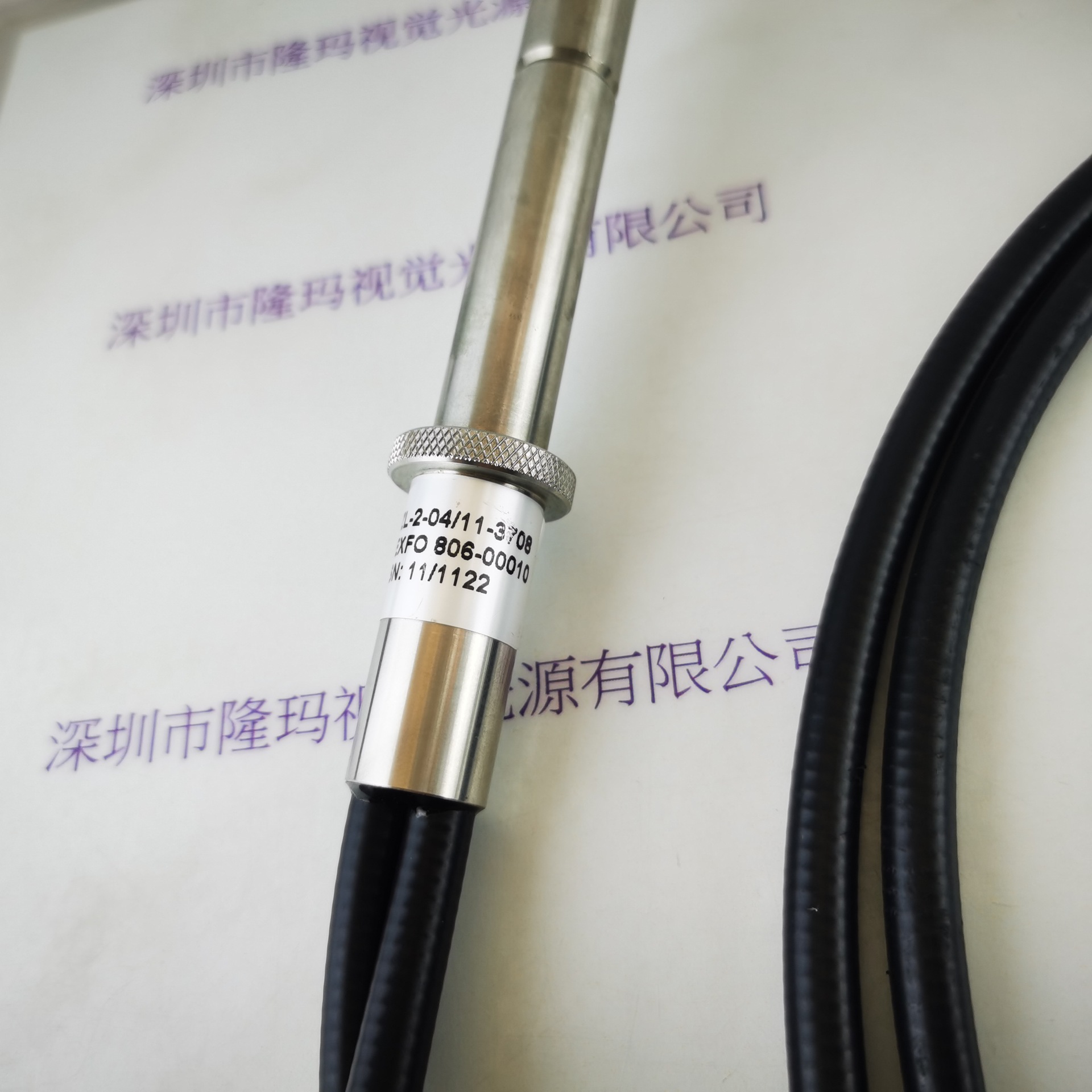 EXFO 806-00010 一分二 长1m ∅3mm  石英光纤