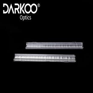 Linear lens line lamp office lamp anti-glare high-pass lens pmma chandelier lamp accessories manufacturers wholesale