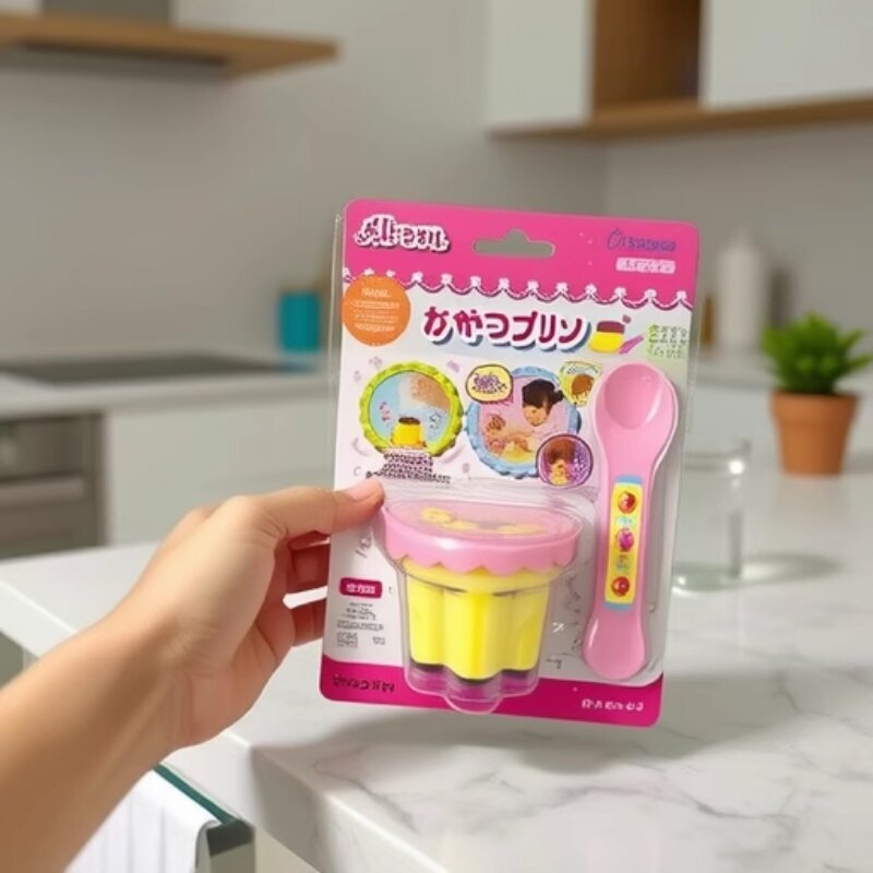 スポット新ゼリーストロベリープディングセット食品ミループディング給餌おもちゃ子供用ままごとおもちゃ|undefined