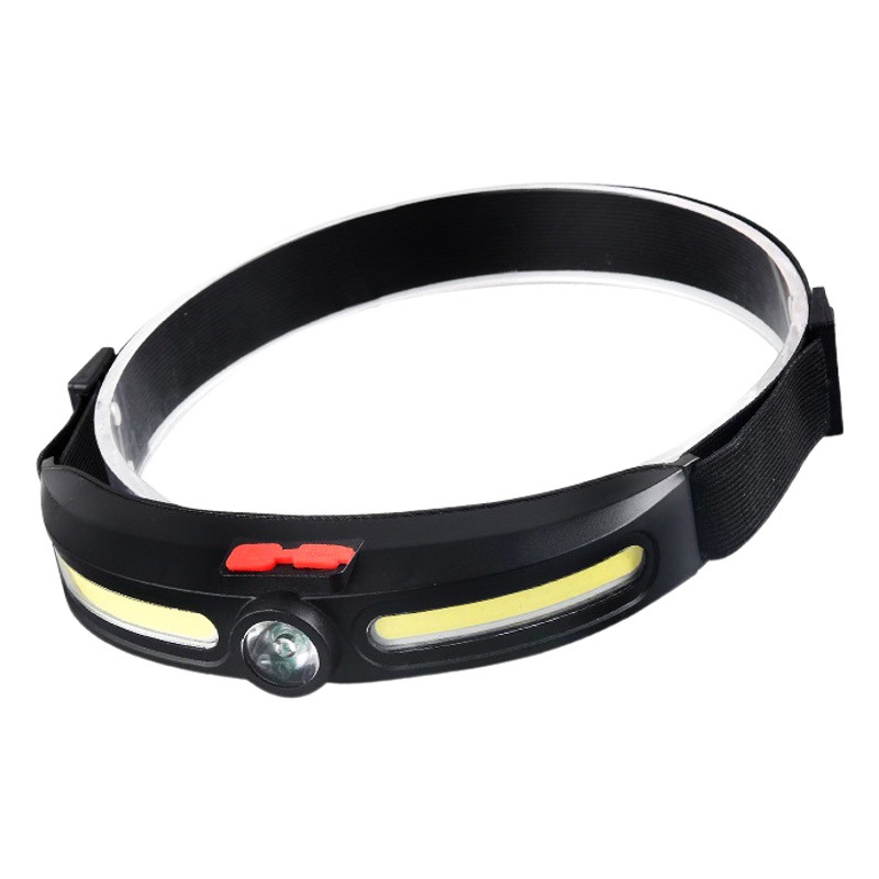 Transfronteriza nuevo multi-funcional COB Reflector LED al aire libre conducción nocturna noche pesca luz USB recargable fuerte luz faro