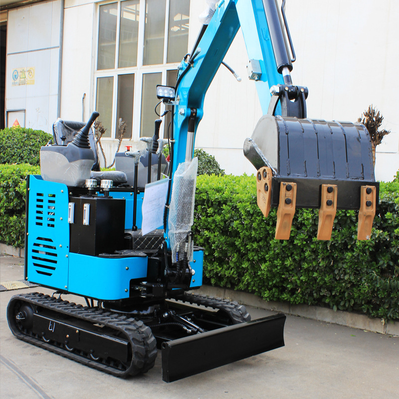 ingeniería pequeña excavadora doméstica pequeña excavadora multifuncional todo terreno zanja gancho tipo rastreo