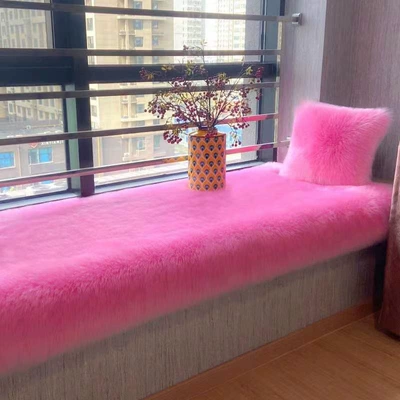 New Chinese-Style Large Red Chair Car Carpet - bright-pink-customized-supported-contact-customer-service-to-note-size