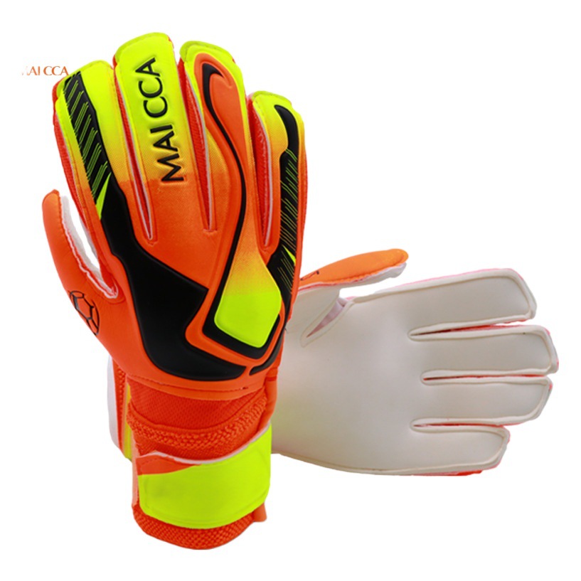 Football professional adult goalkeeper gloves thickened goalkeeper gloves latex finger guard gloves football goalkeeper gloves