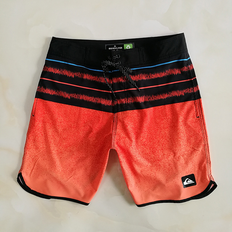 New Cross-Border Products: Beach Shorts, Bermuda Shorts, Swim Trunks, Casual Quick-Dry Elastic Loose Surf Shorts for Men