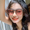 Trend handheld fashionable sunglasses, city style, internet celebrity, wholesale