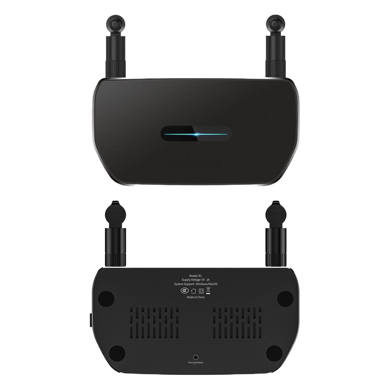 Multicanal 4K inalámbrico mismo dispositivo de pantalla compatible con HDMI Juego Ordenador teléfono móvil Oficina 30 m de transmisión de larga distancia