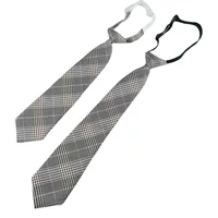 Хлопок без галстука JK Tie Harajuku Студенческий пуловер с резинкой в клетку Британская Академия INS Блузка Униформа Галстук