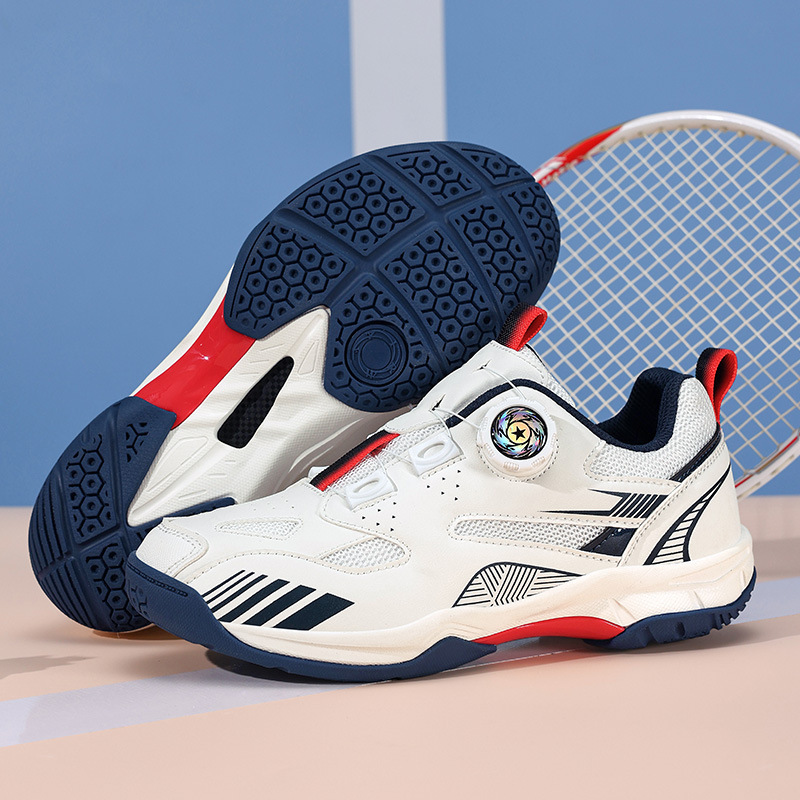 Cross-Border New Children's Badminton Sports Shoes Boys Table Tennis Girls Tennis Shoes Lightweight Breathable Badminton Shoes