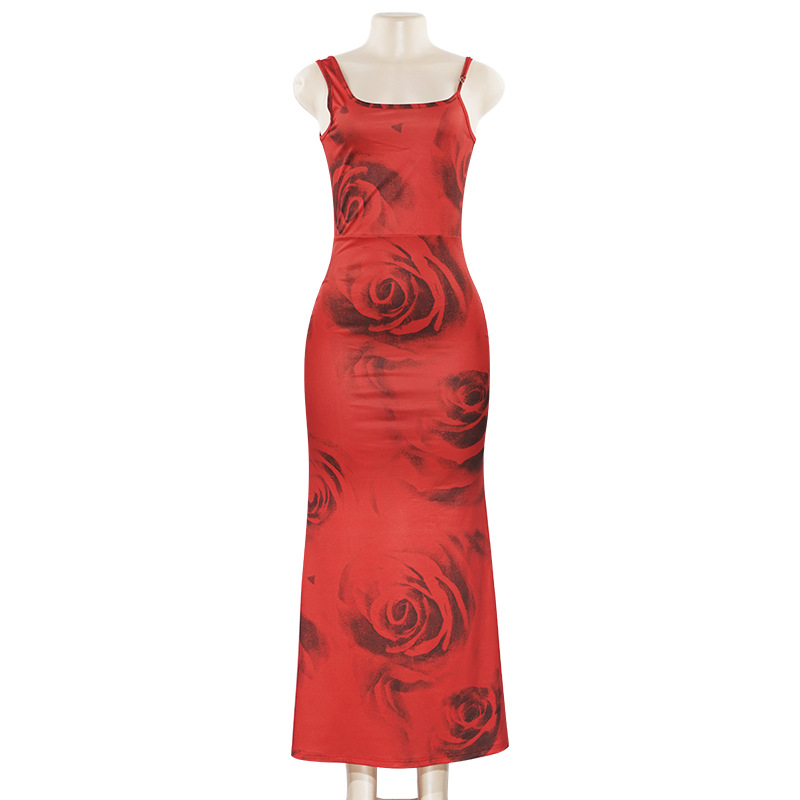 196g Weight Maxi Long Dress Dress Length Type Sleeveless Sleeve Length Sheath Dress Dresses Type Sleeveless Sleeve Type Polyester, Milk Fiber Fabric Type High Waist Waist Line Holiday Occasion U Neck Neckline Regular Fit Fit Type Color Block Pattern 2025 Spring and Summer Season Women's Gender Streetwear Style Wholesale Women's Streetwear Color Block Holiday U Neck Sleeveless Sheath Dress 12