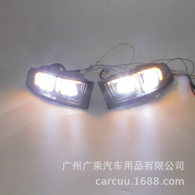 Adecuado para luces de circulación diurna Lexus GX470, luces diurnas, luces antiniebla Lexus 98-09 con patentes