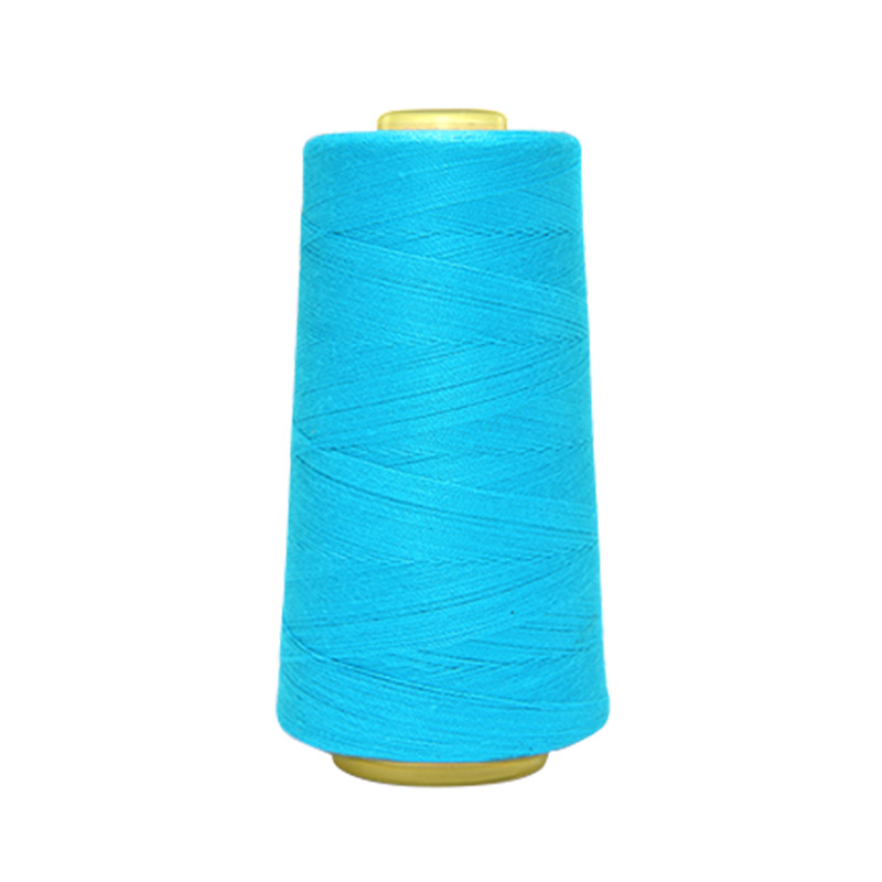 202 hilo de coser de poliéster de costura colorido hilo de coser de poliéster de alta velocidad color INDUSTRIAL ROPA pagoda hilo