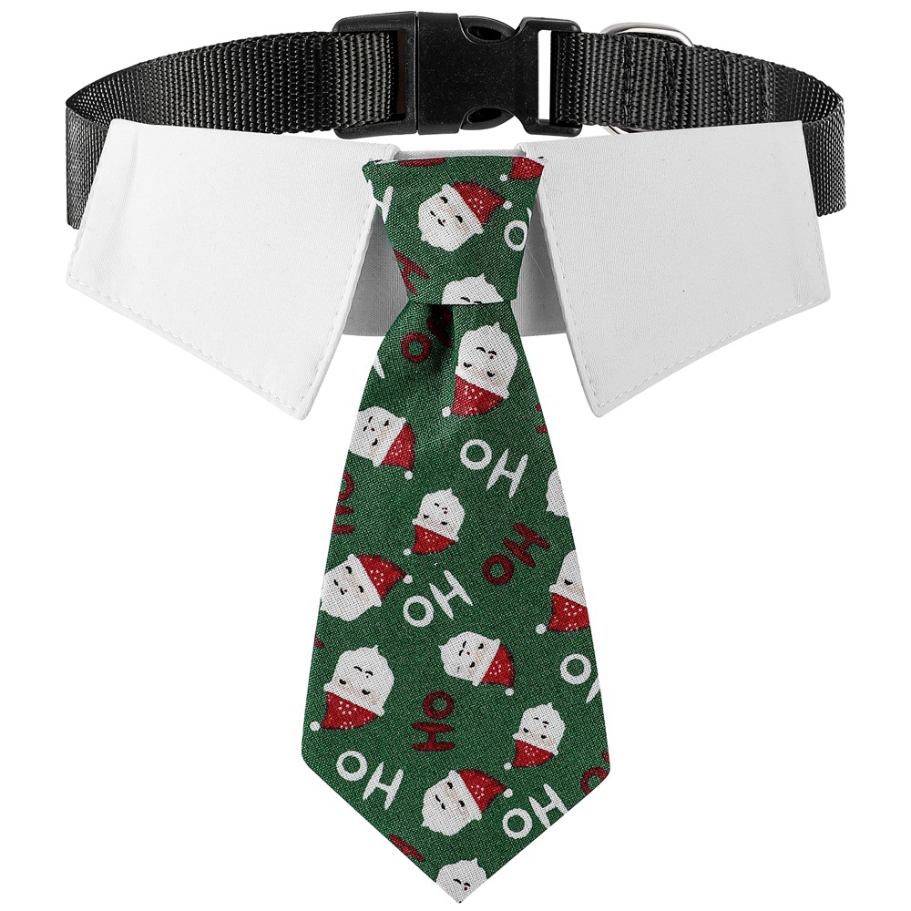 Tanpopo Navidad PET collar tie ropa para mascotas accesorios para mascotas pequeño mediano y grande perro tie