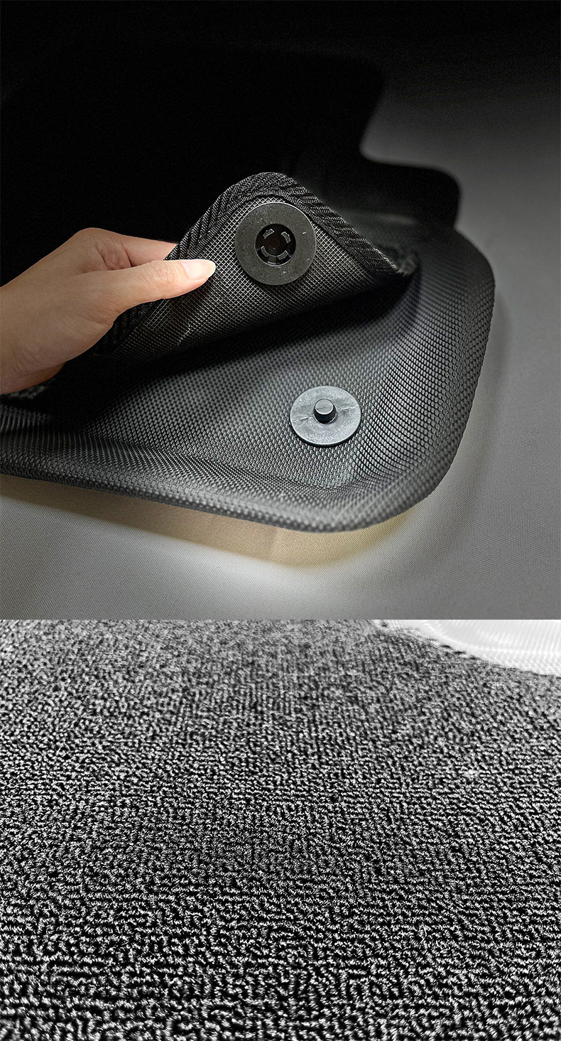 Suitable for Bmw I4 Right-Hand Drive Floor Mats Xpe Fixed All-Weather Carpet 2022-2025 Model M50