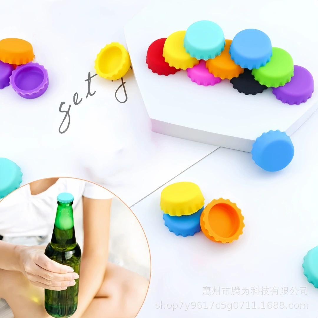 Фабрика прямых продаж многоразовые крышки для пива для напитков, газированные бутылки для кухонных гаджетов